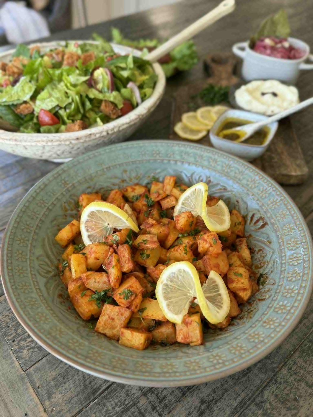 Batata Harra – Friterad potatis med tomatsås